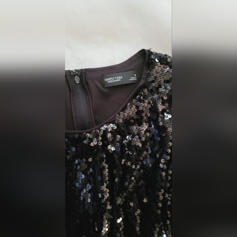 NWT! Fall Glam Sequin Barbiecore LBD Women's Party Dance Formal Minidress Small - Picture 12 of 17